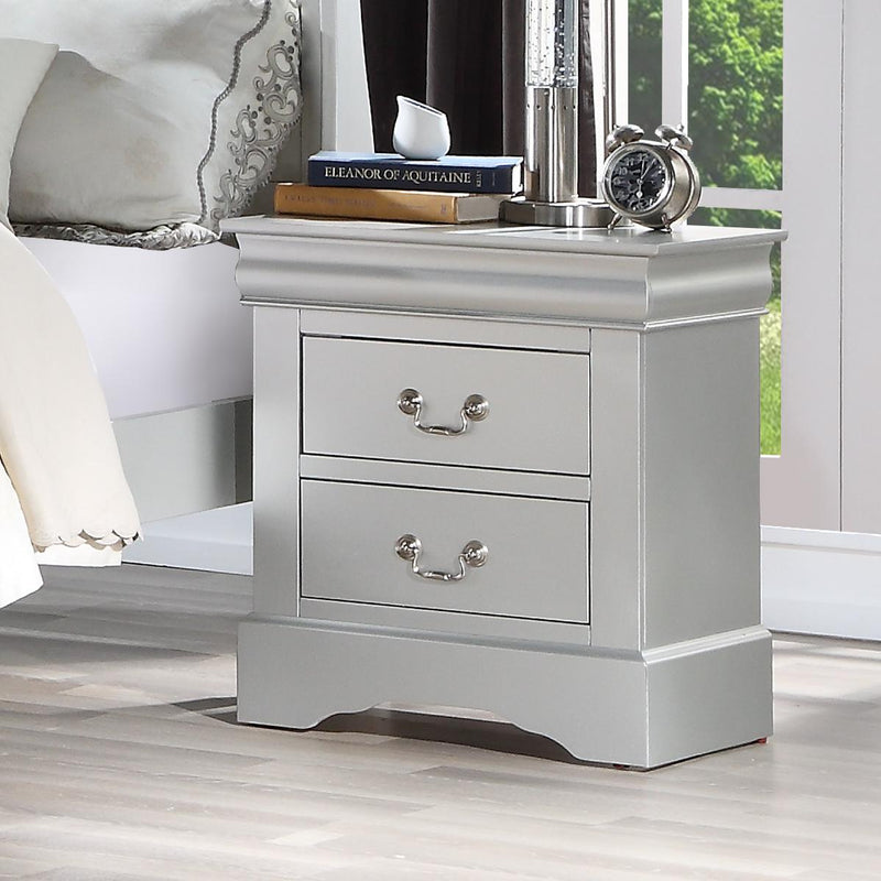 Acme Furniture Louis Philippe III 2-Drawer Nightstand 26703 IMAGE 1