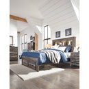  Signature Design by Ashley Drystan B211B21 Full Bookcase Bed with 2 Storage Drawers IMAGE 8