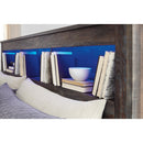  Signature Design by Ashley Drystan King Bookcase Bed with Storage B211-69/B211-56/B211-160/B100-14 IMAGE 3
