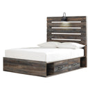  Signature Design by Ashley Drystan B211B12 Full Panel Bed with 4 Storage Drawers IMAGE 1