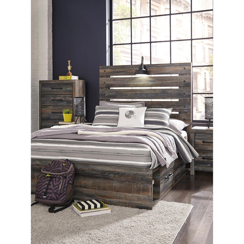 Signature Design by Ashley Drystan B211B12 Full Panel Bed with 4 Storage Drawers IMAGE 5