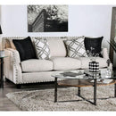  Furniture of America Phoibe Stationary Fabric Sofa SM3078-SF IMAGE 1