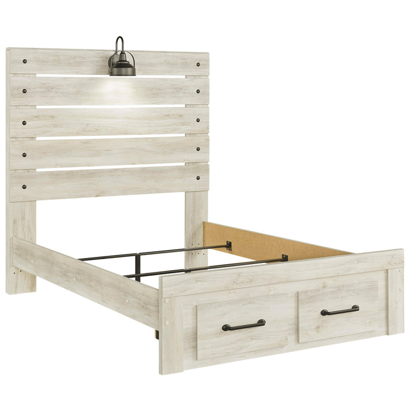 Signature Design by Ashley Cambeck B192B33 Full Panel Bed with 2 Storage Drawers IMAGE 2