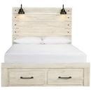  Signature Design by Ashley Cambeck Queen Panel Bed with Storage B192-57/B192-54S/B192-96 IMAGE 3