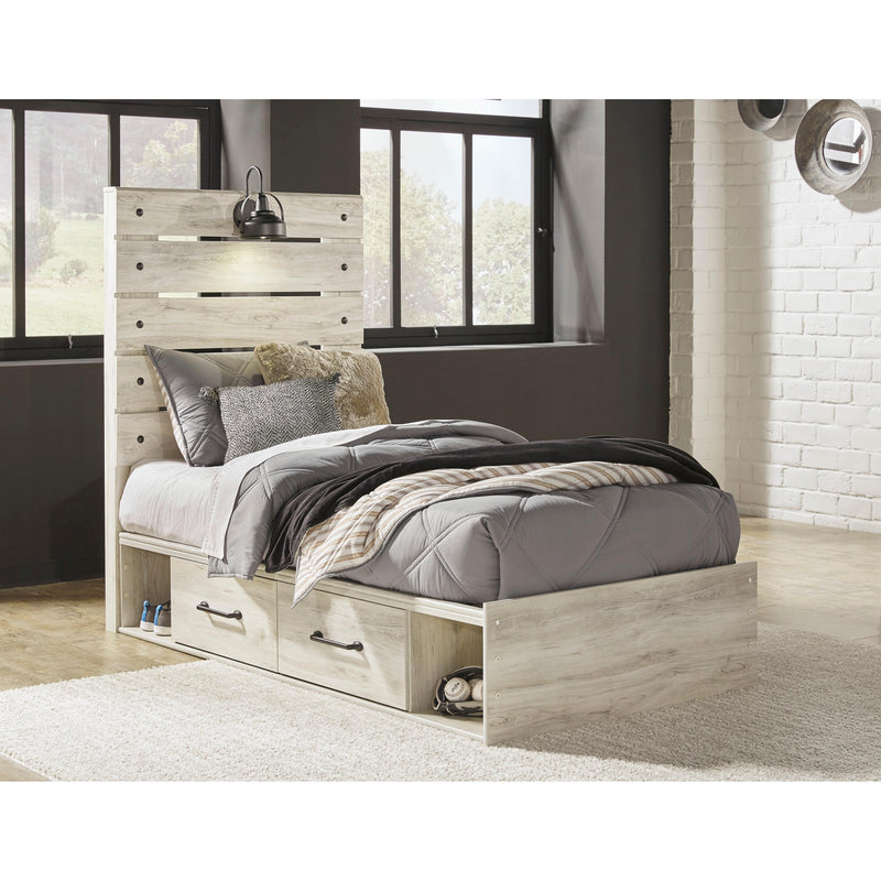 Signature Design by Ashley Cambeck B192B21 Twin Panel Bed with 4 Storage Drawers IMAGE 5