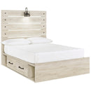  Signature Design by Ashley Cambeck B192B34 Full Panel Bed with 4 Storage Drawers IMAGE 1
