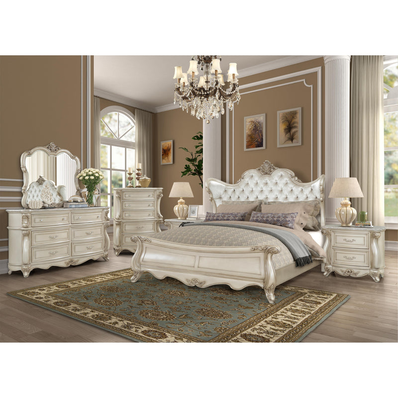 New Classic Furniture Monique Pearl Queen Bed B992-310/B992-320/B992-330 IMAGE 2