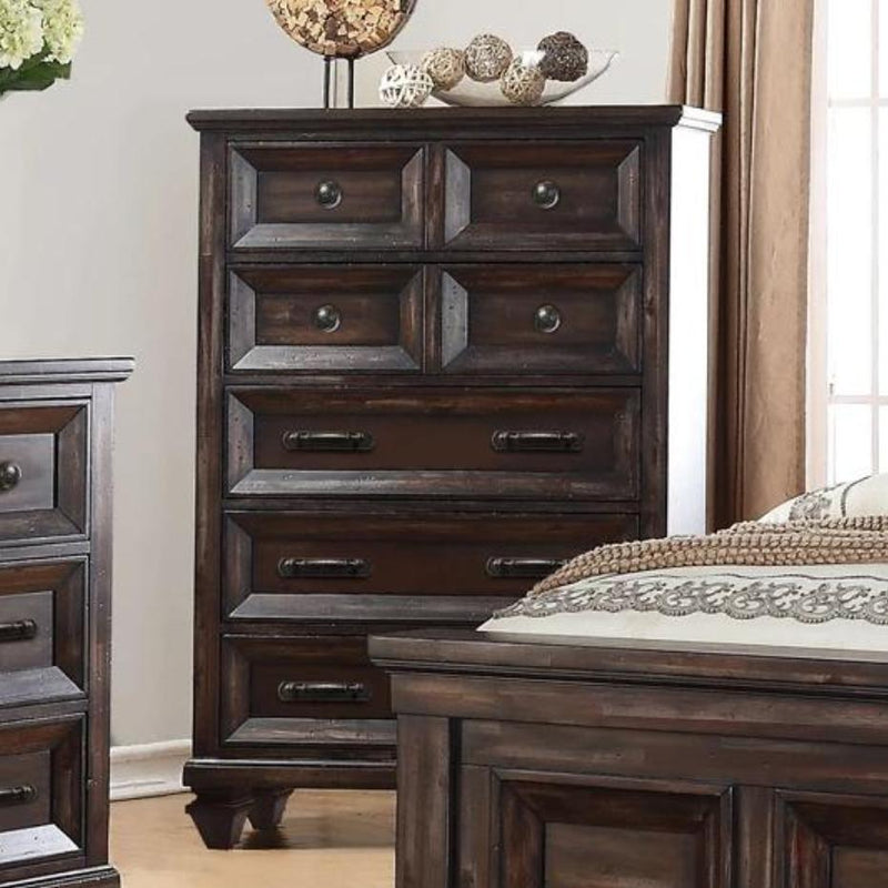 New Classic Furniture Sevilla 5-Drawer Chest B2264-070 IMAGE 4