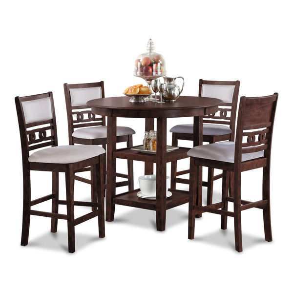 New Classic Furniture Gia 5 pc Counter Height Dinette D1701-52S-CHY IMAGE 1