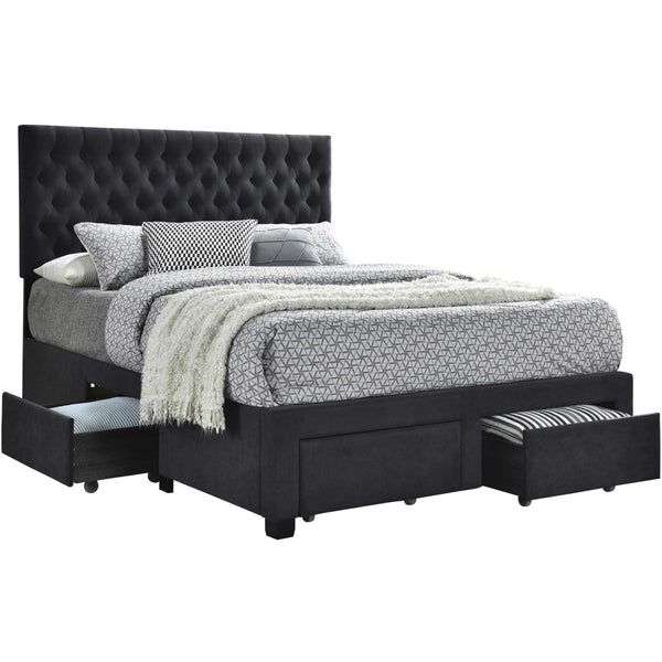 Coaster Furniture Soledad Queen Upholstered Platform Bed with Storage 305877Q IMAGE 1