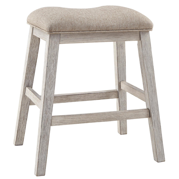 Signature Design by Ashley Skempton Counter Height Stool Skempton D394-024 Upholstered Stool (2 per package) IMAGE 1