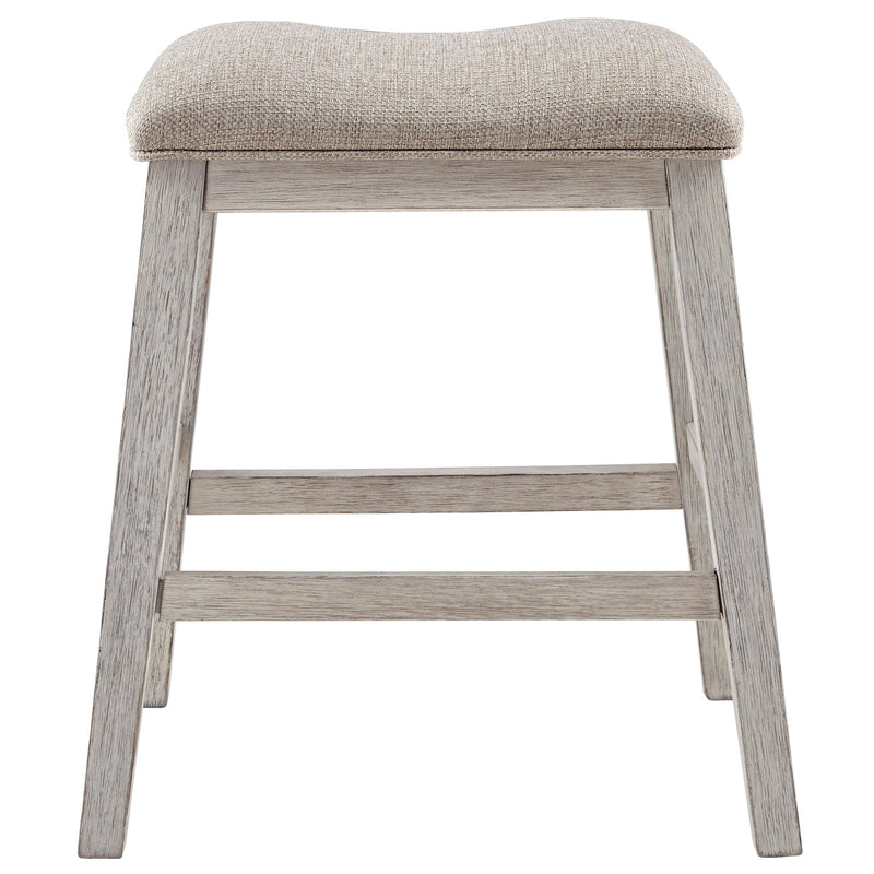 Signature Design by Ashley Skempton Counter Height Stool Skempton D394-024 Upholstered Stool (2 per package) IMAGE 2