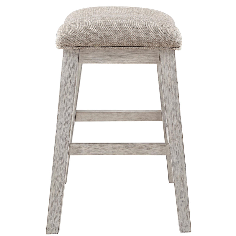 Signature Design by Ashley Skempton Counter Height Stool Skempton D394-024 Upholstered Stool (2 per package) IMAGE 3