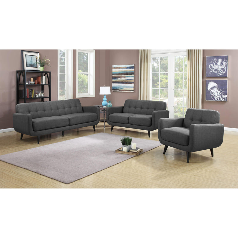 Elements International Hadley Stationary Fabric Loveseat UHD090200NP IMAGE 2