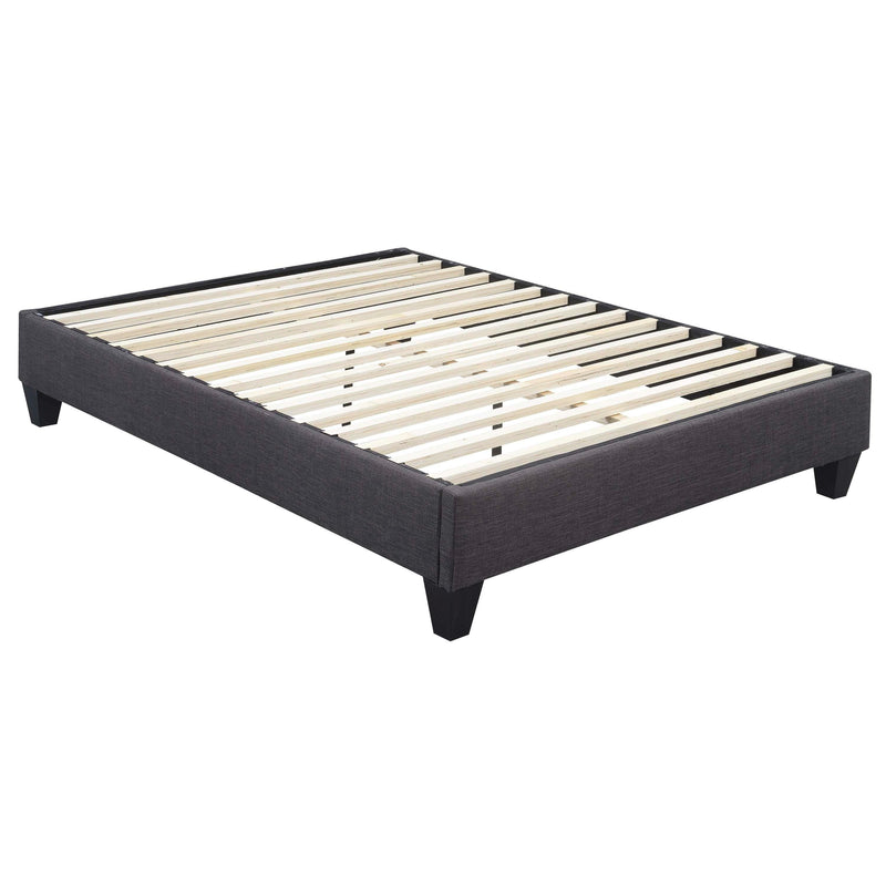 Elements International Abby Twin Upholstered Platform Bed UBB090TBBO IMAGE 5