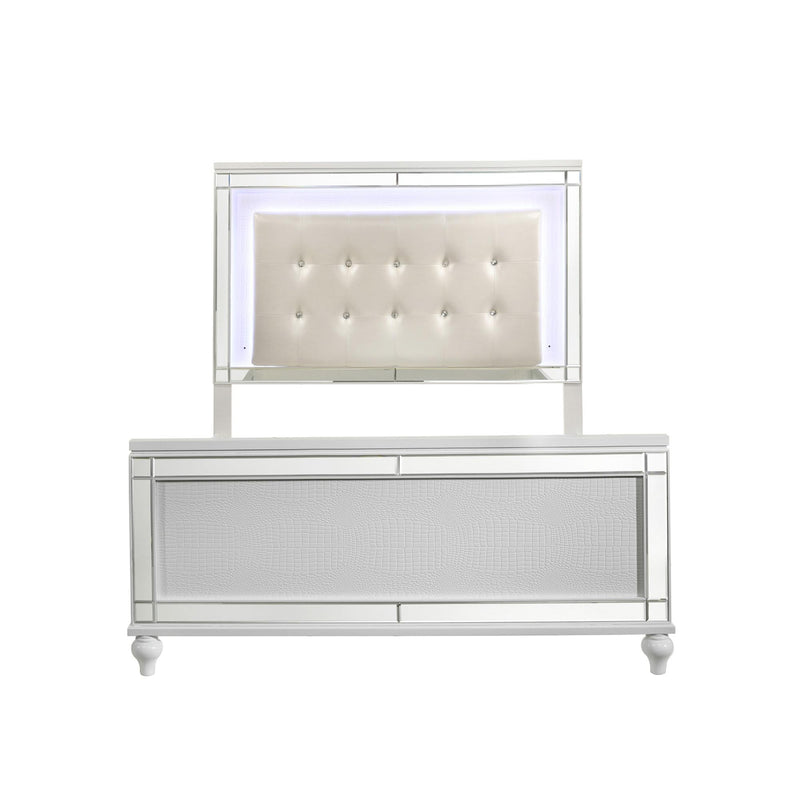 New Classic Furniture Valentino Full Upholstered Panel Bed BA9698W-410/BA9698W-420/BA9698W-530 IMAGE 3