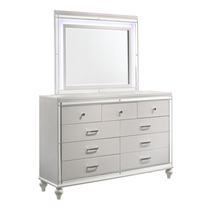 New Classic Furniture Valentino 9-Drawer Dresser BA9698W-050 IMAGE 3