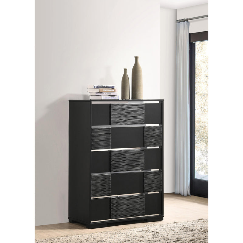 Coaster Furniture Blacktoft 5-Drawer Chest 207105 IMAGE 6