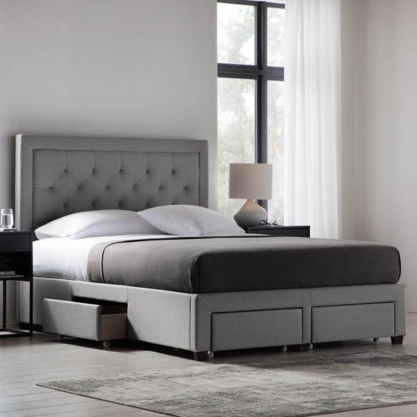 Malouf Bed Components Platform Bed Base STCKSTWATSPL IMAGE 5