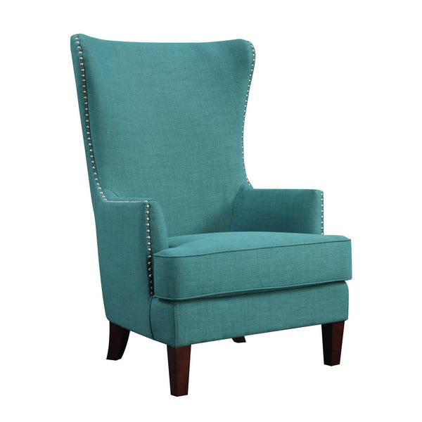 Elements International Kori Stationary Fabric Accent Chair UKR087100CA IMAGE 1