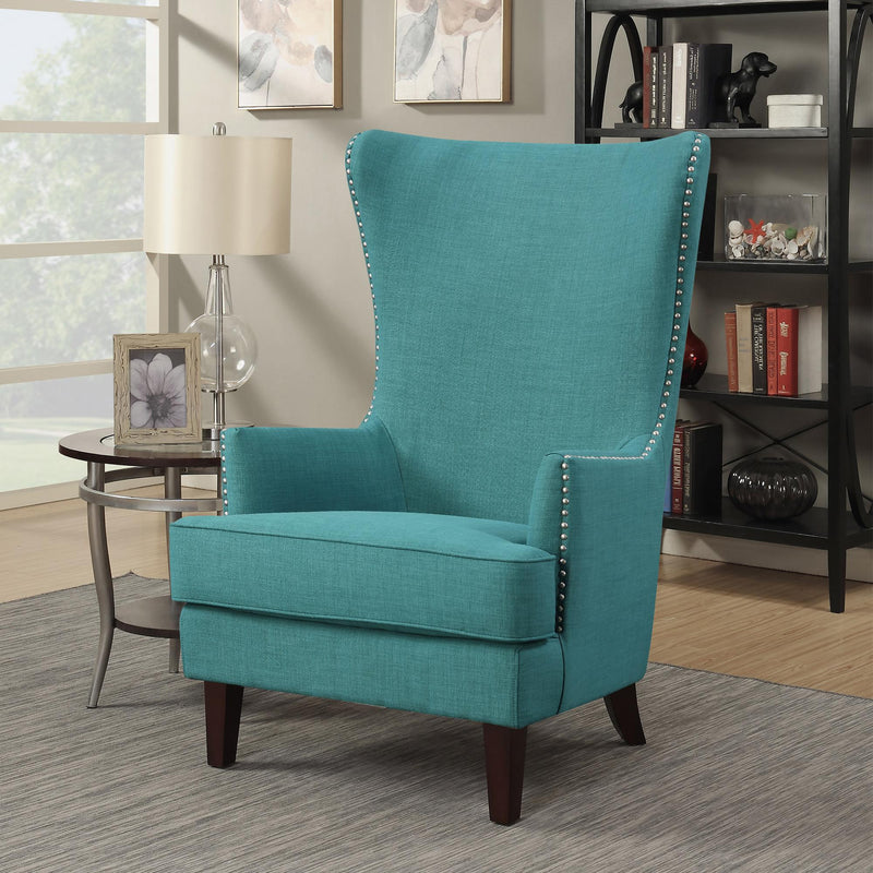 Elements International Kori Stationary Fabric Accent Chair UKR087100CA IMAGE 8