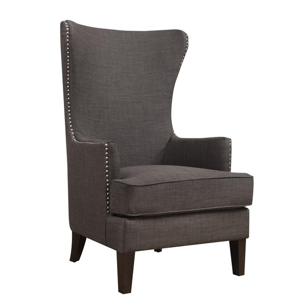 Elements International Kori Stationary Fabric Accent Chair UKR090100CA IMAGE 1