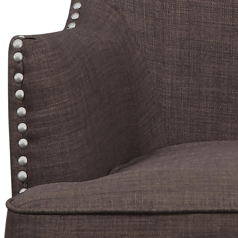 Elements International Kori Stationary Fabric Accent Chair UKR081100 IMAGE 5