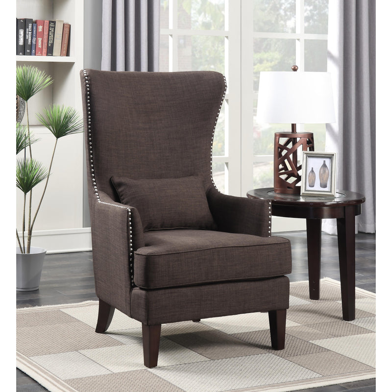 Elements International Kori Stationary Fabric Accent Chair UKR081100 IMAGE 8