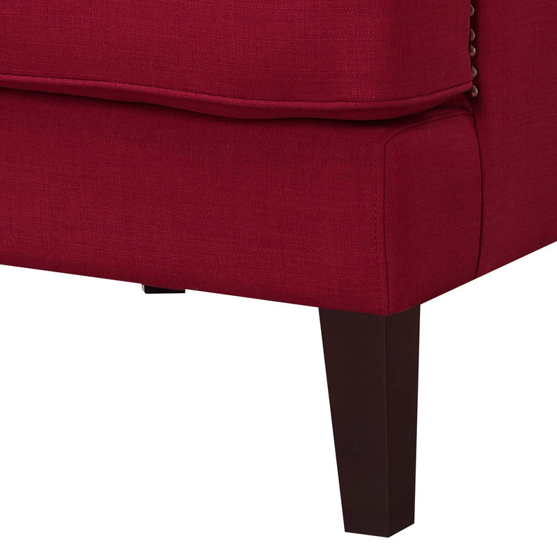 Elements International Kori Stationary Fabric Accent Chair UKR084100 IMAGE 7