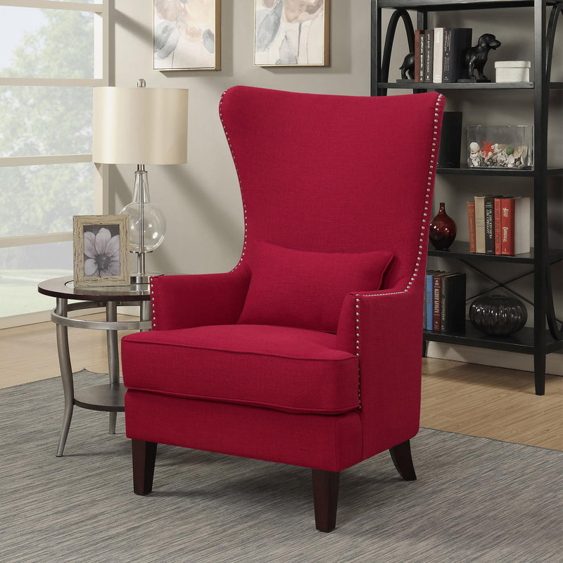 Elements International Kori Stationary Fabric Accent Chair UKR084100 IMAGE 8