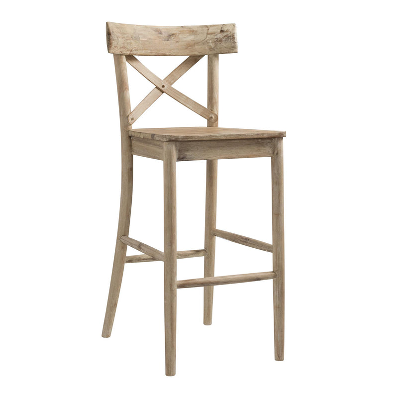 Elements International Callista Pub Height Stool LCL100BST IMAGE 1