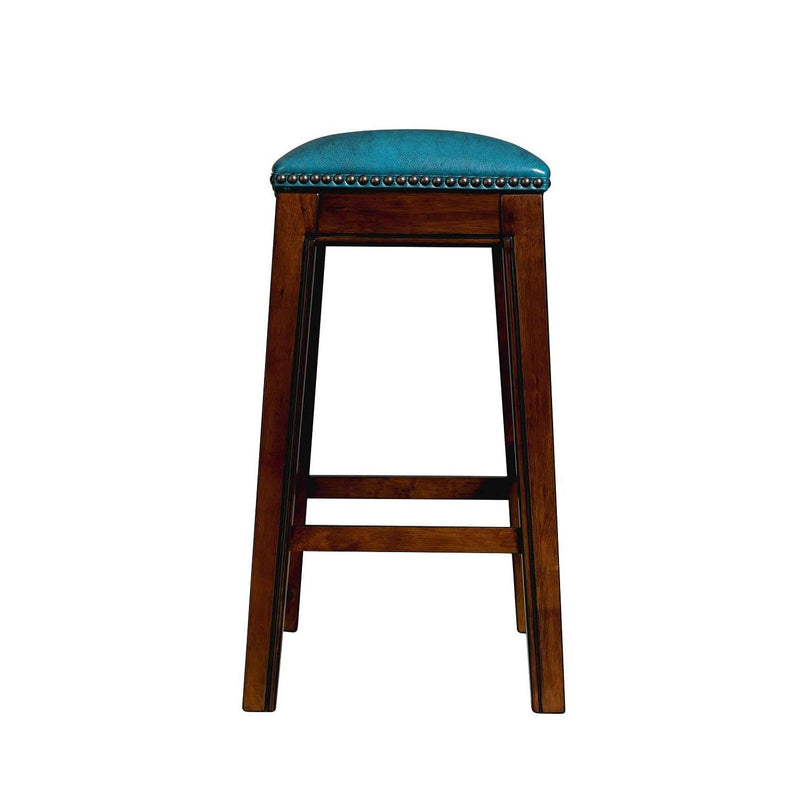 Elements International Fiesta Counter Height Stool LFS100CSTBL IMAGE 3