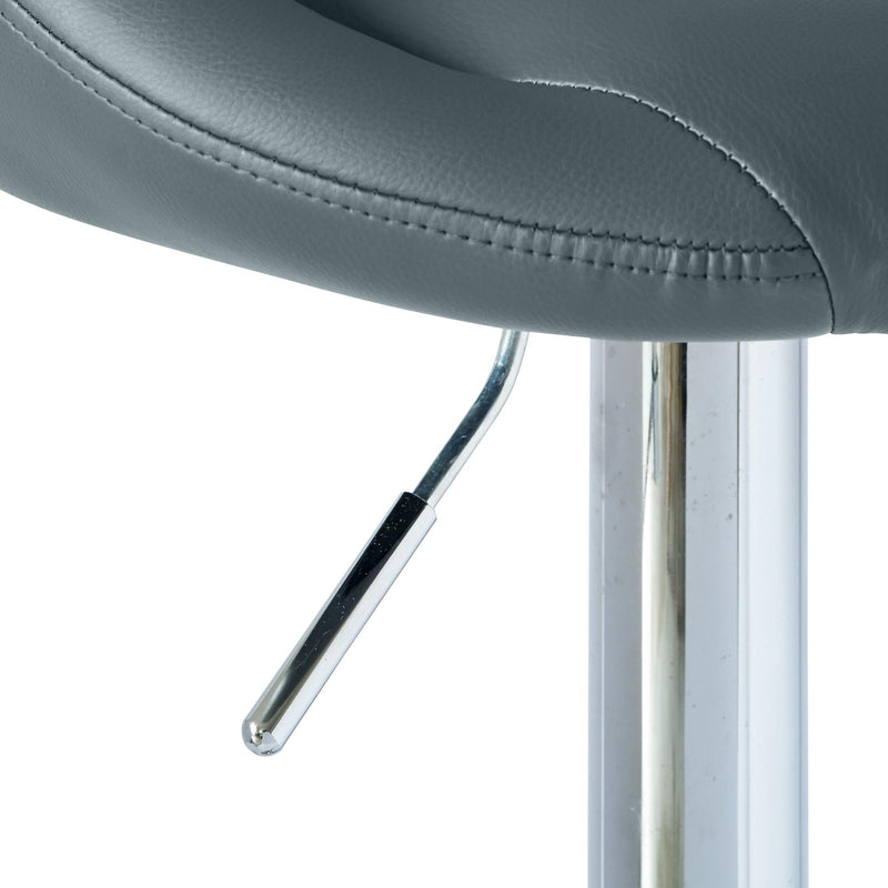  Elements International Melissa BMS900BSE Bar Stool - Gray IMAGE 6