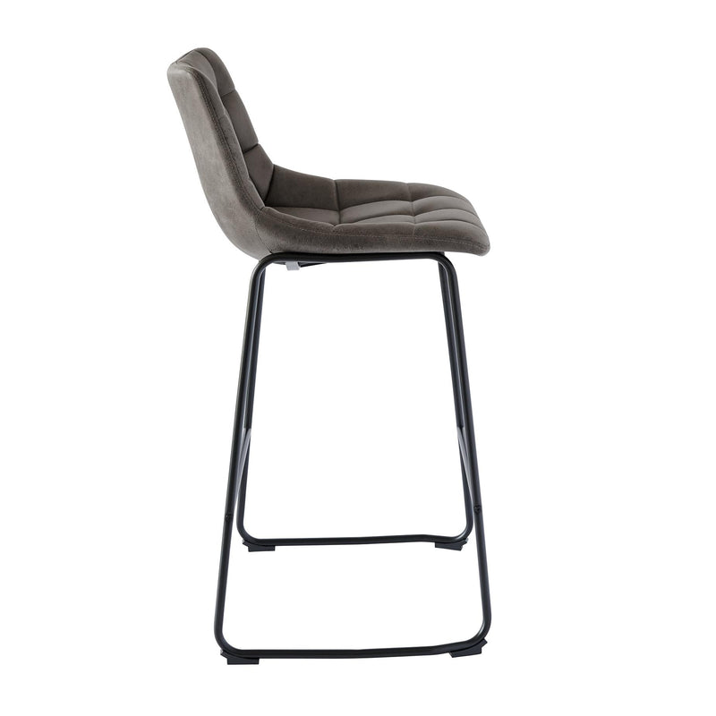  Elements International Seth BSH900BSE Bar Stool - Gray IMAGE 3