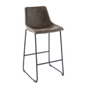 Elements International Wes Pub Height Stool BWS900BSE IMAGE 1