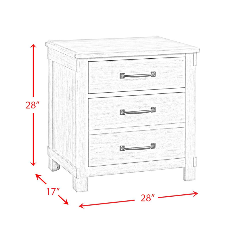 Elements International Scott 2-Drawer Nightstand SC300NS IMAGE 11