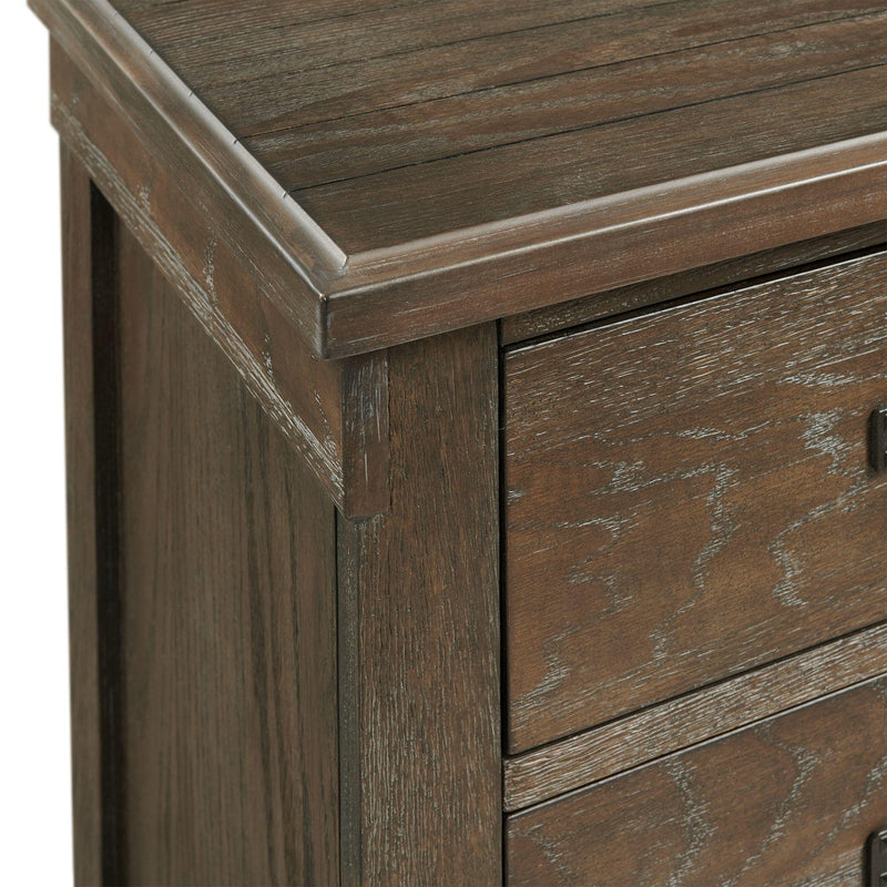 Elements International Scott 2-Drawer Nightstand SC300NS IMAGE 3