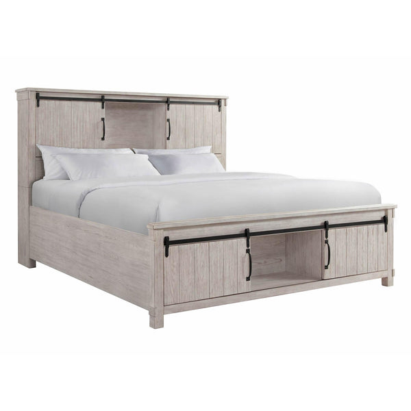 Elements International Scott SC670KB King Platform Storage Bed IMAGE 1