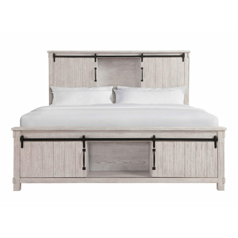  Elements International Scott SC670KB King Platform Storage Bed IMAGE 2