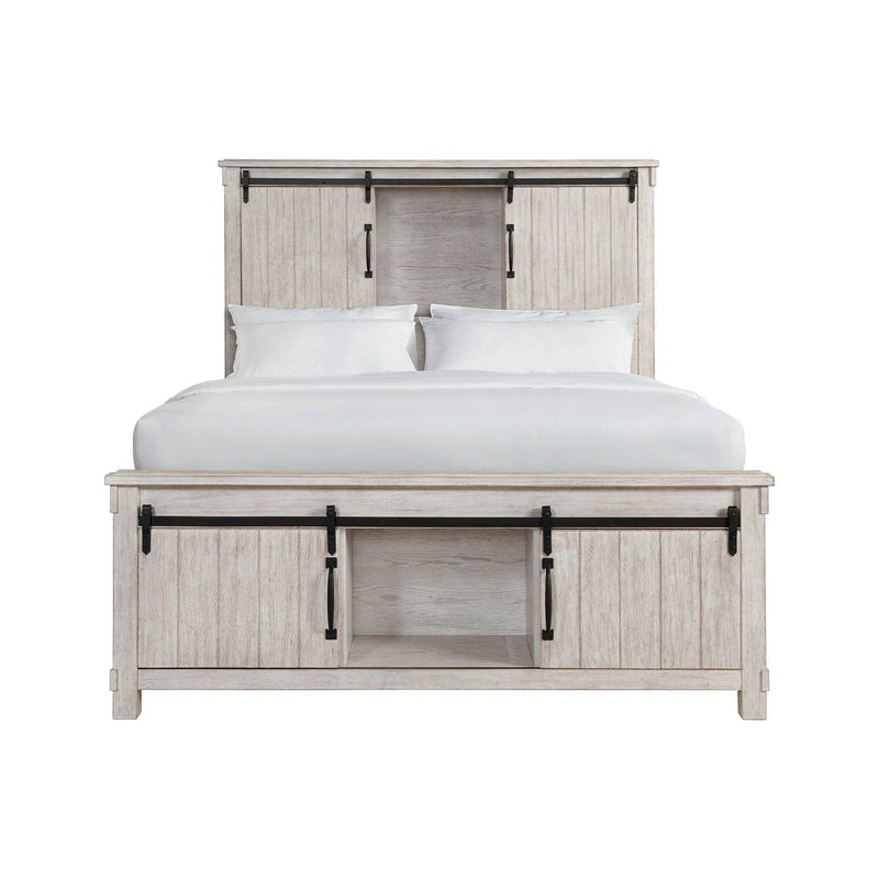 Elements International Scott Queen Platform Bed with Storage SC670QB IMAGE 2