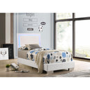  Coaster Furniture Felicity 203500T Wood Twin LED Panel Bed - White High Gloss IMAGE 11