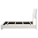  Coaster Furniture Felicity 203500T Wood Twin LED Panel Bed - White High Gloss IMAGE 6