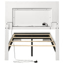  Coaster Furniture Felicity 203500T Wood Twin LED Panel Bed - White High Gloss IMAGE 8