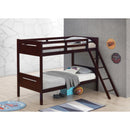  Coaster Furniture Littleton 405051BRN Wood Twin Over Twin Bunk Bed - Espresso IMAGE 5