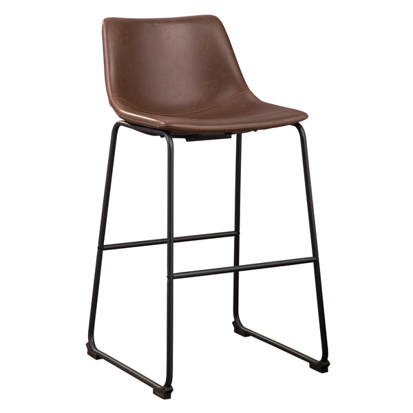 Signature Design by Ashley Centiar Pub Height Stool Centiar D372-130 Tall Upholstered Barstool (2 per package) IMAGE 1