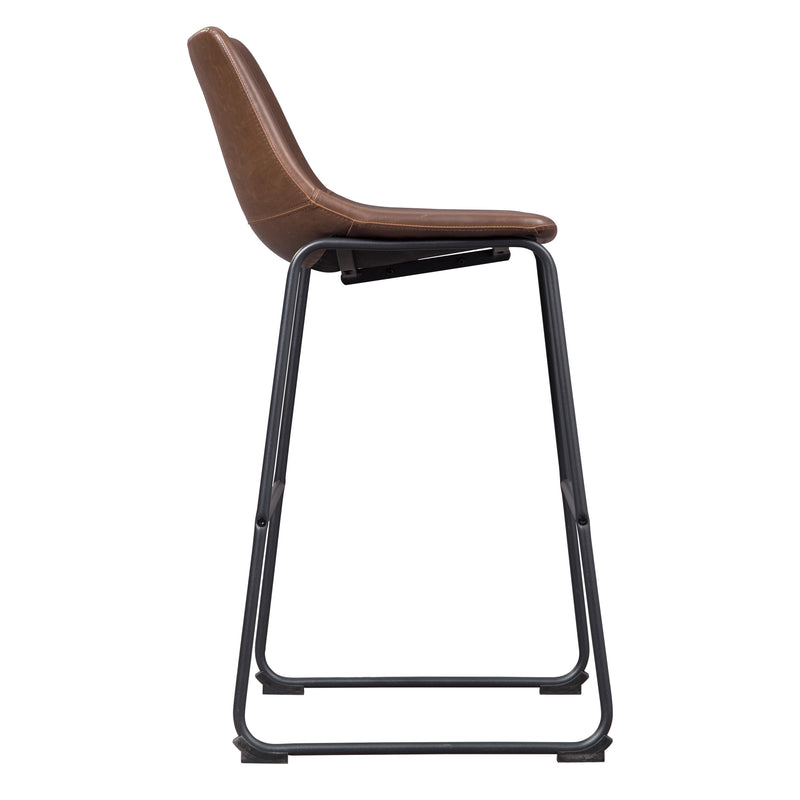 Signature Design by Ashley Centiar Pub Height Stool Centiar D372-130 Tall Upholstered Barstool (2 per package) IMAGE 3