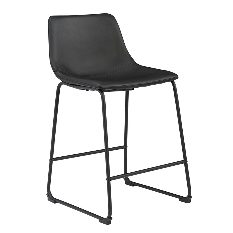 Signature Design by Ashley Centiar Counter Height Stool Centiar D372-624 Upholstered Barstool (2 per package) IMAGE 1