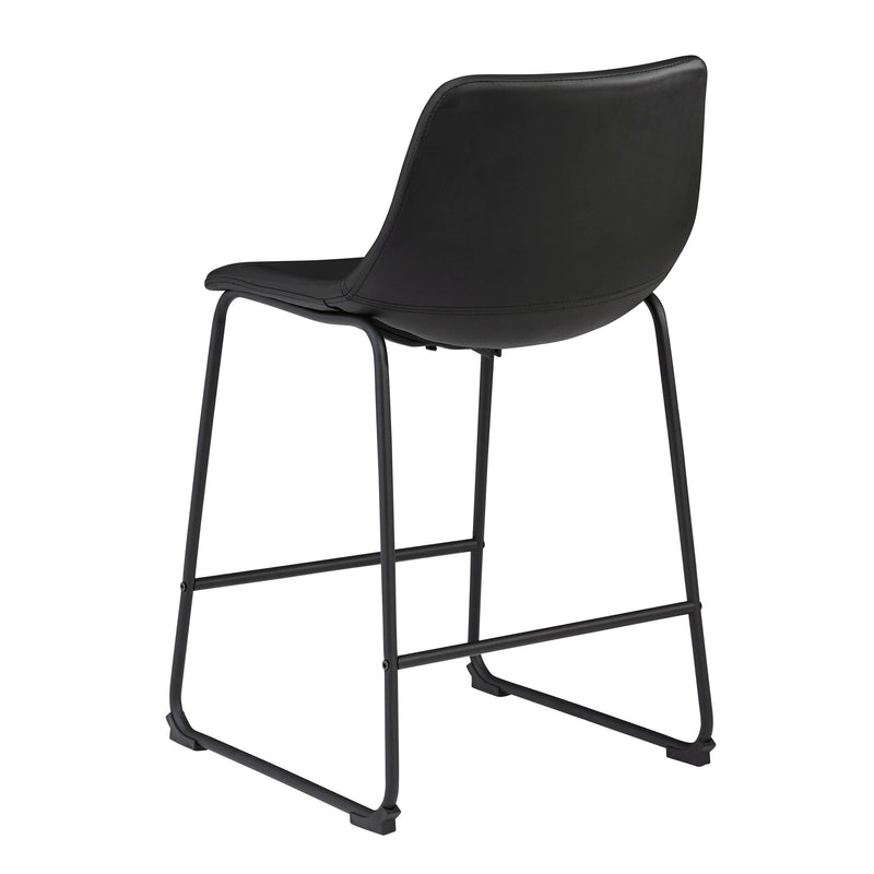 Signature Design by Ashley Centiar Counter Height Stool Centiar D372-624 Upholstered Barstool (2 per package) IMAGE 4