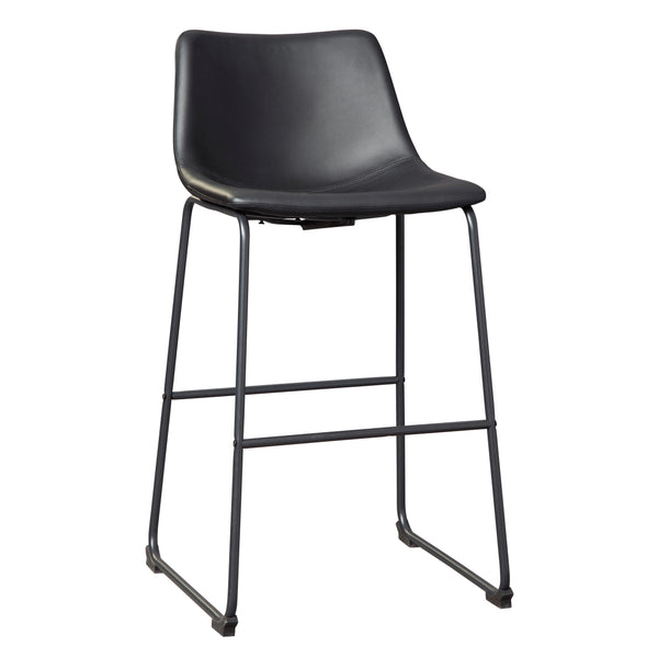 Signature Design by Ashley Centiar Pub Height Stool Centiar D372-630 Tall Upholstered Barstool (2 per package) IMAGE 1