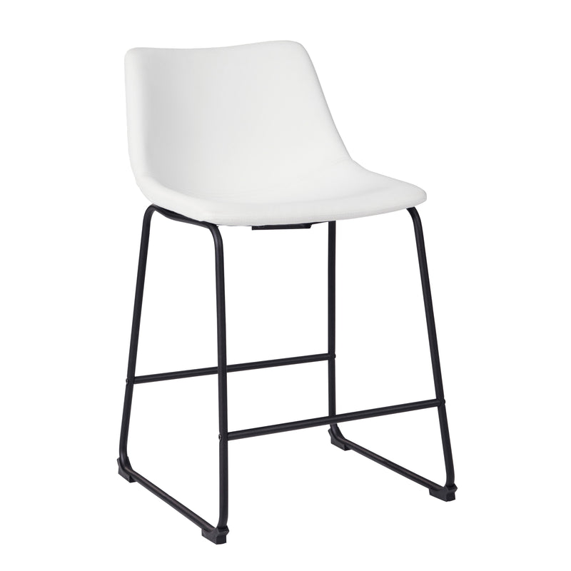 Signature Design by Ashley Centiar Counter Height Stool Centiar D372-724 Upholstered Barstool (2 per package) IMAGE 1